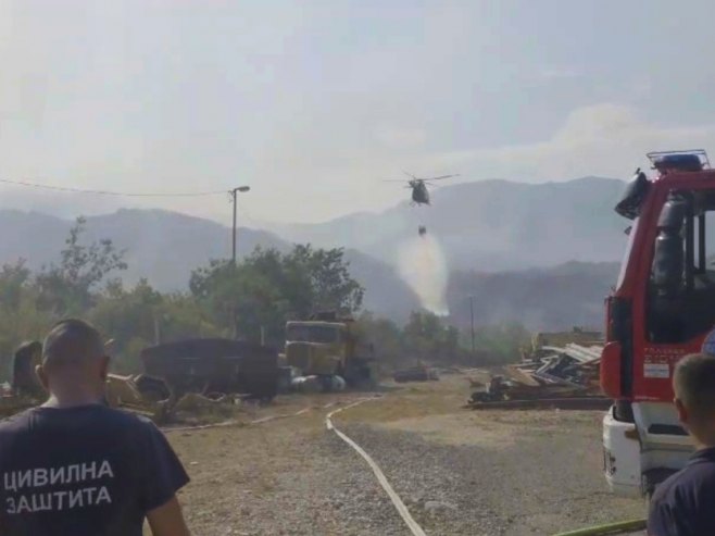 Stanje na požarištu kod Trebinja stabilno