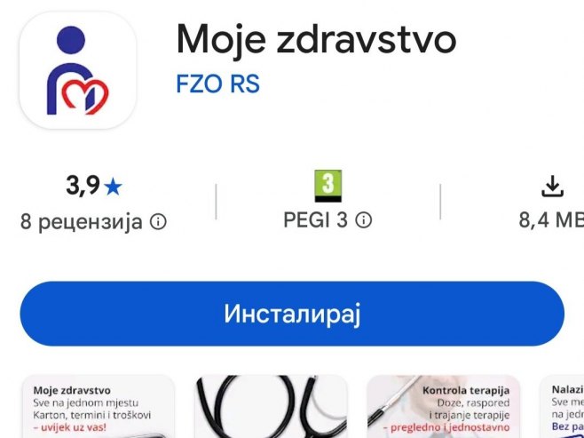 Pristupne podatke za aplikaciju “Moje zdravstvo” preuzmite u poslovnicama FZO
