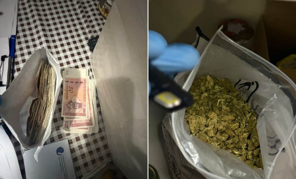 Akcija “Amikus” u Banjaluci: Pronađeno 1,6 kilograma marihuane, hašiš, kokain i 18.000 KM