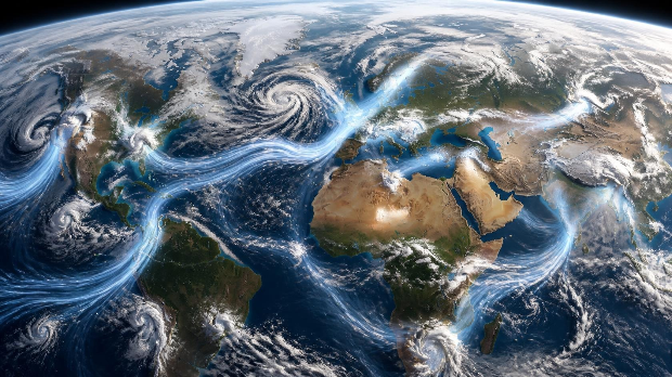 Atlas vodenih auto-puteva, nova globalna mapa prvi put pokazuje putanje atmosferskih reka - Magazin - BIG portal