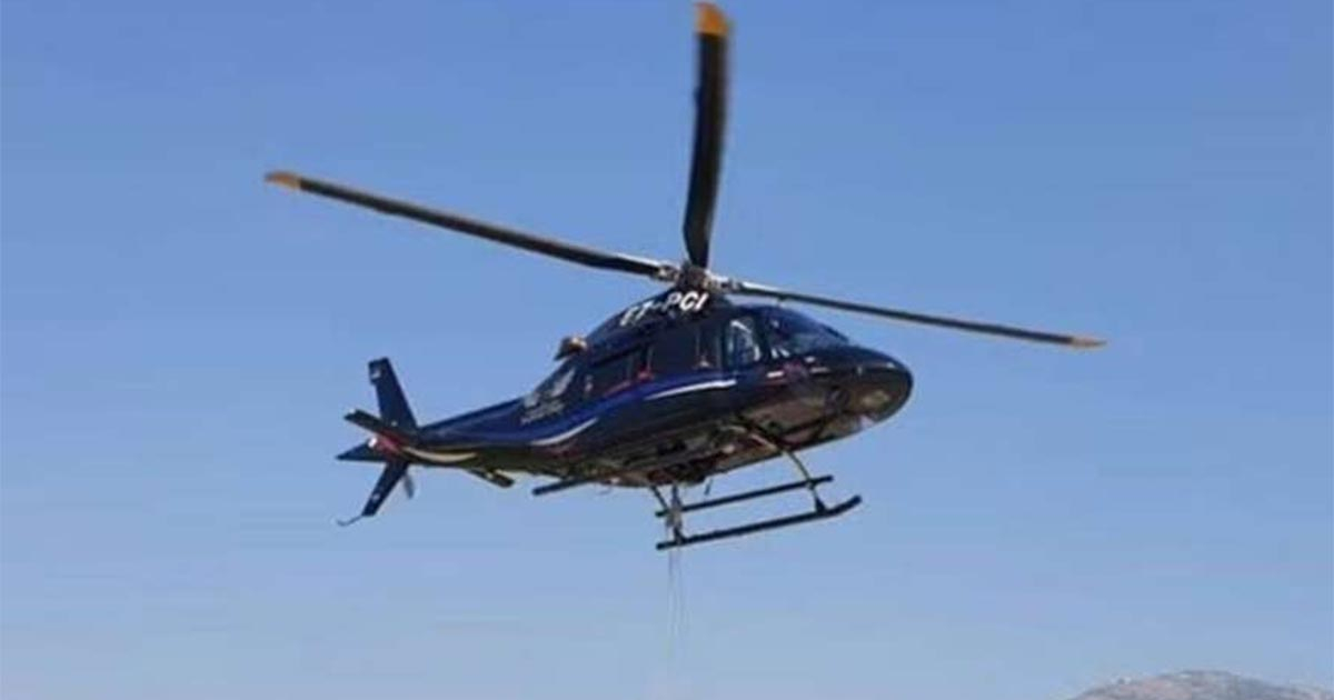 Helikopter OS BiH gasi požar na Crnom vrhu na Grmeču - Vijesti - BIG portal