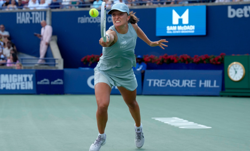 Iga Švjontek plasman u četvrtfinale Sinsinati deveta pobeda u nizu WTA Tour - Sport - BIG portal