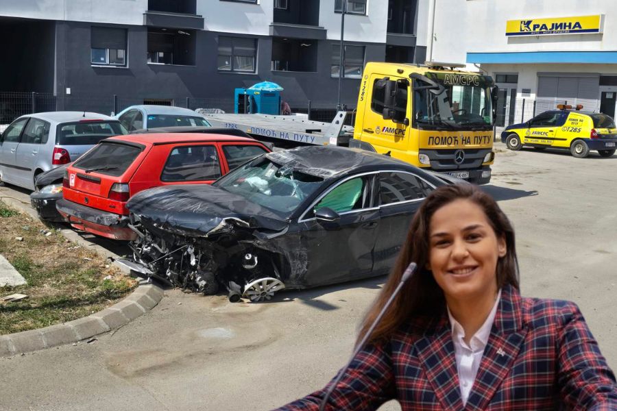 Audi koji je slupala Anja Ljubojević na dobošu za 2.500 KM