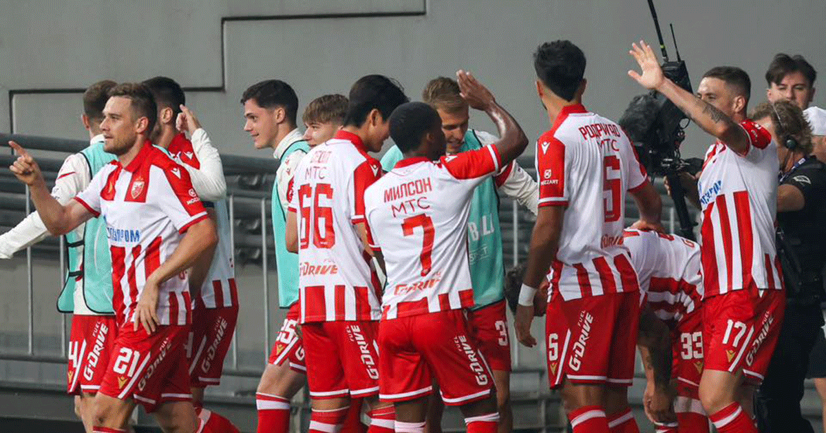 Crvena zvezda i Železničar u utakmici
