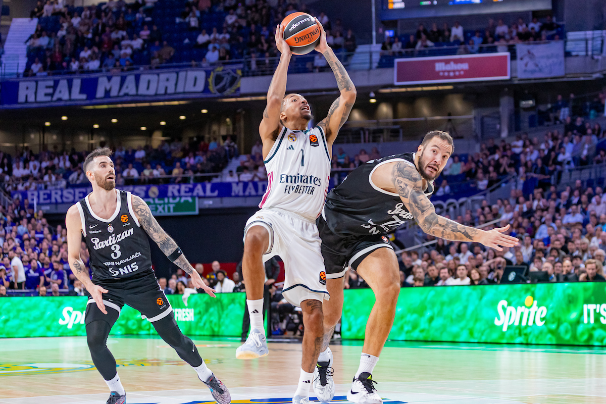 Partizan izgubio Real Madrid rezultat 86:76 10 promasenih bacanja - Sport - BIG portal