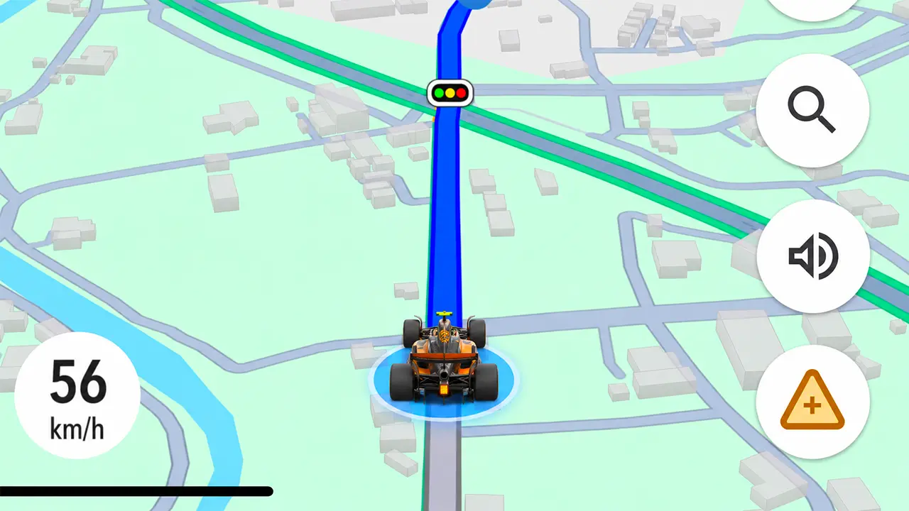 Google Maps dobio McLaren F1 formulu - umesto klasične strelice sada možete da „vozite“ Formula 1 bolid - Tehnologija -...